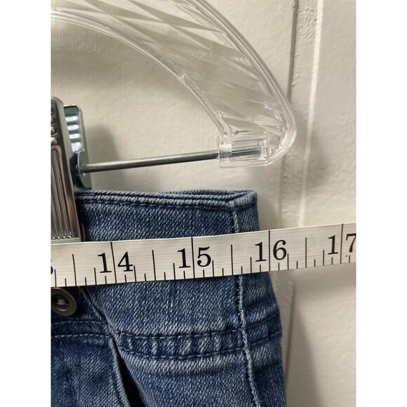 Poured in Blue Womans Denim Jeans Size 10 - Picture 7 of 8